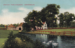 3694	69	Arnhem, Park Sonsbeek Watermolen (poststempel 1916) - Arnhem