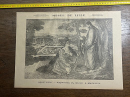 1930 GHI6 MUSÉE DE LILLE LAMBERT ZUSTRIS. - Apparition Du Christ à Madeleine - Collections