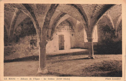 FRANCE - Le Mans - Abbaye De L'Epau - Le Cellier Xllle Siècle - Carte Postale Ancienne - Le Mans