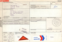 Paesi Bassi (1992) - Bollettino Pacchi Contrassegno Per La Francia - Covers & Documents