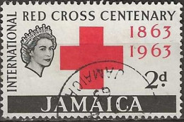 JAMAICA 1963 Centenary Of Red Cross - 2d - Red Cross Emblem FU - Jamaique (1962-...)