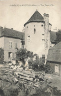 CPA Saint Pierre Le Moutier-Tour Jeanne D'Arc-Timbre      L2724 - Saint Pierre Le Moutier