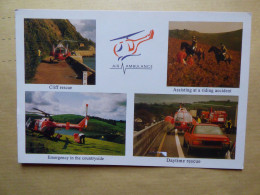 AIR AMBULANCE    /  AIRLINES ISSUE / CARTE DE COMPAGNIE - Elicotteri