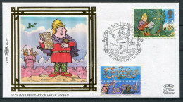 1994 GB Noggin The Nod, Canterbury, Saga, Ice Dragon First Day Cover - 1991-00 Ediciones Decimales