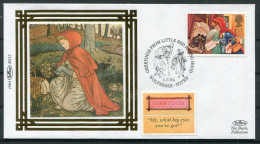 1994 GB Little Red Riding Hood, Wolf Fairy Tale, Wolfsdale Dyfed Wales First Day Cover - 1991-2000 Em. Décimales