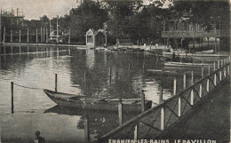 FRANCE - Enghien Les Bains - Le Pavillon - Bateaux - Carte Postale Ancienne - Enghien Les Bains