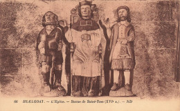 FRANCE - Huelgoat - L'église - Statue De Saint Yves XVIe Siècle - Carte Postale Ancienne - Plouha