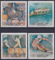 F-EX48917 GERMANY ALEMANIA MNH 1992 OLYMPIC GAMES BARCELONA FENCING SKI WINTER SPORT.  - Verano 1992: Barcelona