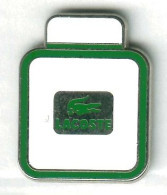 Pin's Lacoste Parfum Perfume (version Argentée) Tennis Roland Garros - Parfum