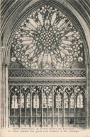 FRANCE - Rouen - Eglise Saint Ouen - La Grande Rosace Du Transept - Carte Postale Ancienne - Rouen