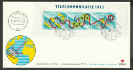 Ned. Antillen 1973 FDC - E78 - West Indies