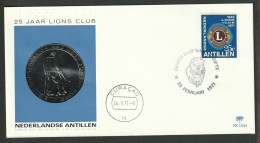 Ned. Antillen 1971 FDC - E64 - West Indies