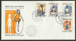 Ned. Antillen FDC 1966 - Voor Het Kind - E 44 - Antillen