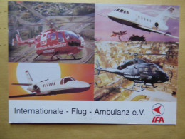 INTERNATIONAL FLUG AMBULANZ /   COMPAGNIE / AIRLINES ISSUE - Elicotteri