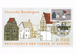 Allemagne Fédérale - Campagne Européenne Pour La Renaissance Des Villes D'Europe CM 916 (année 1981) - 1981-2000