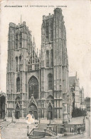 BELGIQUE - Bruxelles - La Cathédrale (Ste Gudule) - Carte Postale Ancienne - Monumenten, Gebouwen
