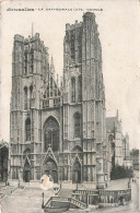 BELGIQUE - Bruxelles - La Cathédrale (Ste Gudule) - Carte Postale Ancienne - Monuments, édifices