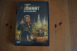 JOHNNY HALLYDAY 100°/° JOHNNY LIVE A LA TOUR EIFFEL DVD   SORTIE 2000 FLORENT PAGNY - Muziek DVD's