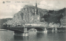 BELGIQUE - Dinant - La Citadelle, L'église Et Le Pont - édit Nels - Carte Postale Ancienne - Dinant