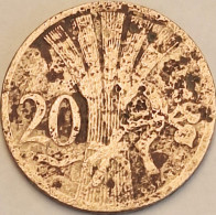 Czechoslovakia - 20 Haleru 1924, KM# 1 (#3669) - Tsjechoslowakije