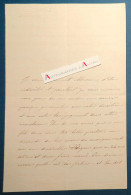 ● L.A.S 1872 B De TARTAS - ARCACHON - Demoiselle D'AUZAC - Agen - Labat - Lettre Autographe - Politiques & Militaires