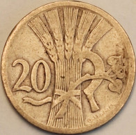 Czechoslovakia - 20 Haleru 1926, KM# 1 (#3670) - Czechoslovakia