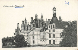 FRANCE - Chambord - Château - Carte Postale Ancienne - Chambord