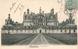 FRANCE - Chambord - Le Château - Vue Générale - Carte Postale Ancienne - Chambord