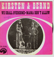 Kirsten & Bernd - 45 T SP We Shall Overcome (1968) - Country Et Folk