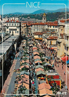 Marchés - Nice - Le Marché Du Cours Saleya - Vue Aérienne - CPM - Flamme Postale De Nice Lycée Calmette - Voir Scans Rec - Mercati