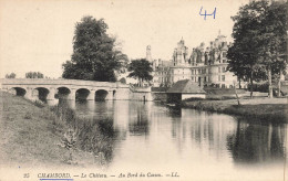 FRANCE - Chambord - Le Château - Au Bord Du Cosson - Carte Postale Ancienne - Chambord