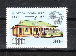 Figi   -   1974. Bus E Ufficio Postale Delle Isole Figi. Fiji Post Office. MNH, Fresh - Posta