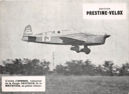 L'AVION D'ARNOUX, VAINQUEUR DE LA COUPE DEUTSCH DE LA MEURTHE, EN PLEINE VITESSE - Aviation