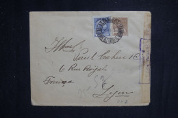 BRESIL - Enveloppe Pour La France Avec Contrôle Postal- L 150417 - Storia Postale