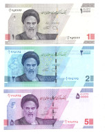 IRAN 1-2-5-10-50-100 TOMAN 2022 SET OF 6 PIECES UNCIRCULATED - Iran