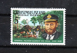 Christmas Islands  -  1978. Pehlman Aldrich, Celebre Ricercatore Oceanografico. Oceanographic Researcher. MNH - Albatro & Uccelli Marini