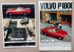 (2 X) - 1961 - VOLVO Sport P1800 - 12 X 9 Cm. (REPRO PHOTO !  Zie Beschrijving, Voir Description, See Description)! - Automobiles