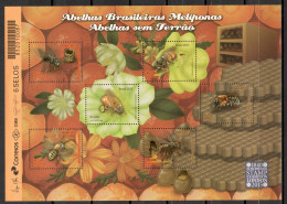 Brasil (Brazil) - 2015 - Insects: Honeybees - Yv 3419/24 - Honeybees