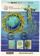 Brasil (Brazil) - 2012 - RIO+20, Un Conference, Sustainable Development, CBC - Yv Bf 154 - Environment & Climate Protection