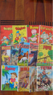 Lot De 13 Petites BD Anciennes (Zorro, Tex Bill....) - Wholesale, Bulk Lots