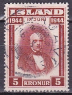 IS047A – ISLANDE – ICELAND – 1944 – PROCLAMATION OF THE REPUBLIC – SG # 269 USED 13 € - Used Stamps