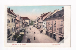 E5514) SPITTAL A. D. Drau - Kärnten - HAUPTPLATZ - Tolle AK Joh. Leon Sen. ALT ! - Spittal An Der Drau