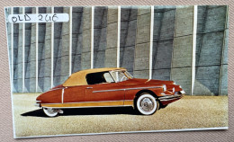 1961 - CITROEN DS 19 Cabriolet Chapron - 13 X 8 Cm (REPRO PHOTO !  Zie Beschrijving, Voir Description, See Description)! - Automobiles