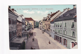 E5515) An Der TAUERNBAHN - SPITTAL A. D. Drau - Kärnten - Hauptplatz Mit Tollen HAUS DETAILS Alt ! 1910 - Spittal An Der Drau