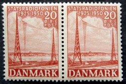 Denmark 1950    25 Years State Radio / 25 Jahre Staatsrundfunk MiNr.321    MNH (**)   ( Lot Ks 1659 ) - Ungebraucht