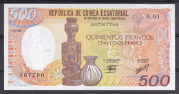 Guinea Ecuatorial 1985 500 Fr UNC - États D'Afrique De L'Ouest