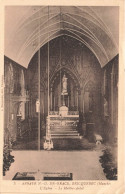 FRANCE - Bricquebec - Abbaye Notre Dame De Grace - L'église - Le Maître-Autel - Carte Postale Ancienne - Bricquebec