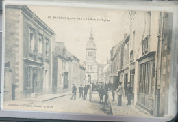 13 Savenay (Loire-Inf.) - La Rue De L'Eglise - Savenay