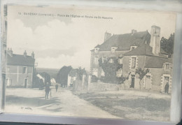 15 Savenay (Loire-Inf.) - Place De L'église Et Route De St-Nazaire - Savenay