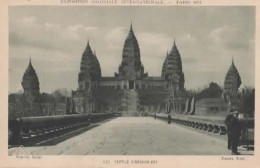 EXPOSITION COLONIALE PARIS 1931, TEMPLE D ANGKOR VAT REF 14801 - Expositions